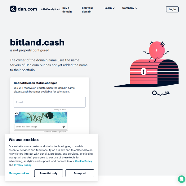  bitland.cash screen