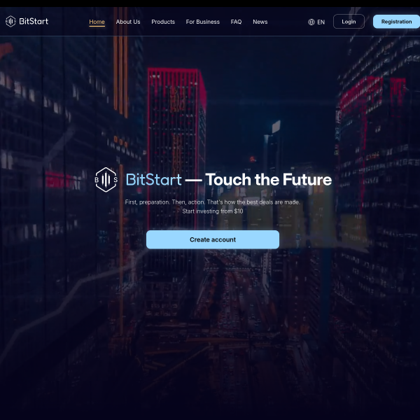  bitstart.app screen