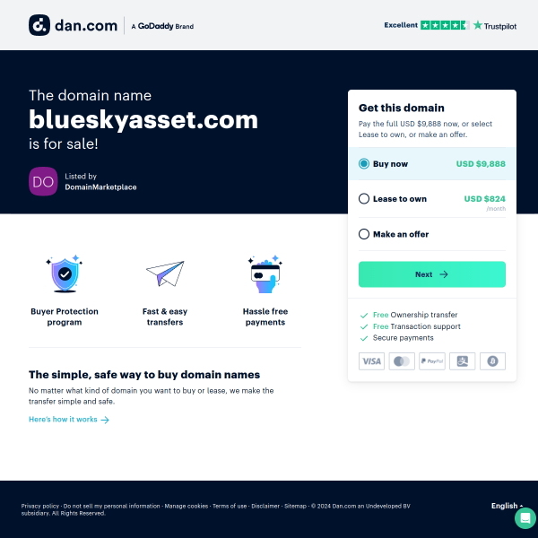  blueskyasset.com screen