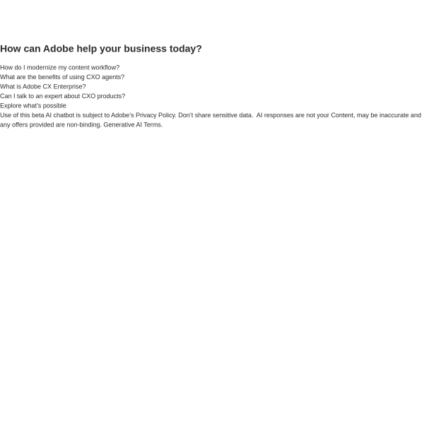Adobe Commerce screenshot 1