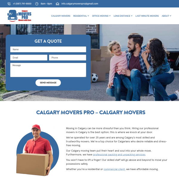 Calgary Movers Pro