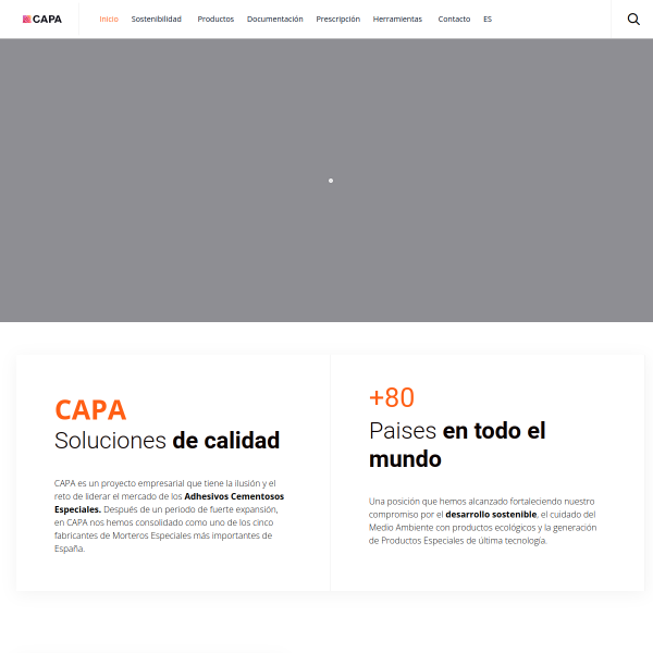 Vista mini Web: https://capa.es/
