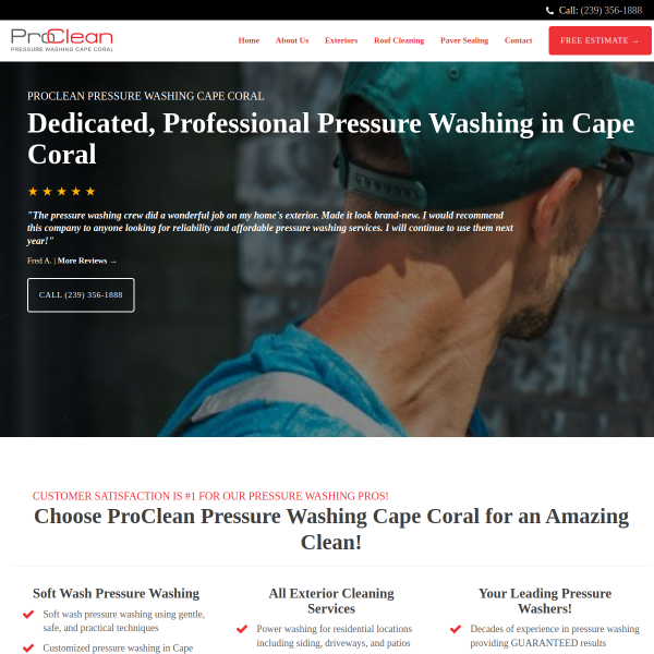 Read more about: Cape Coral Pressure Washing