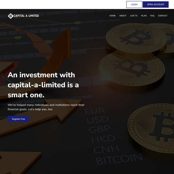  capital-a-limited.com screen