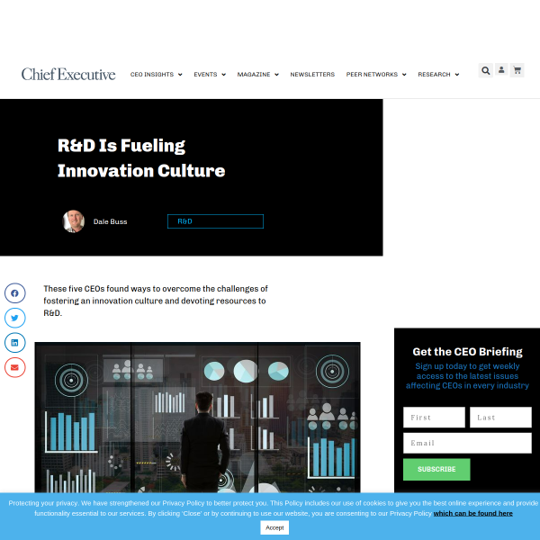 R&D Is Fueling Innovation Culture