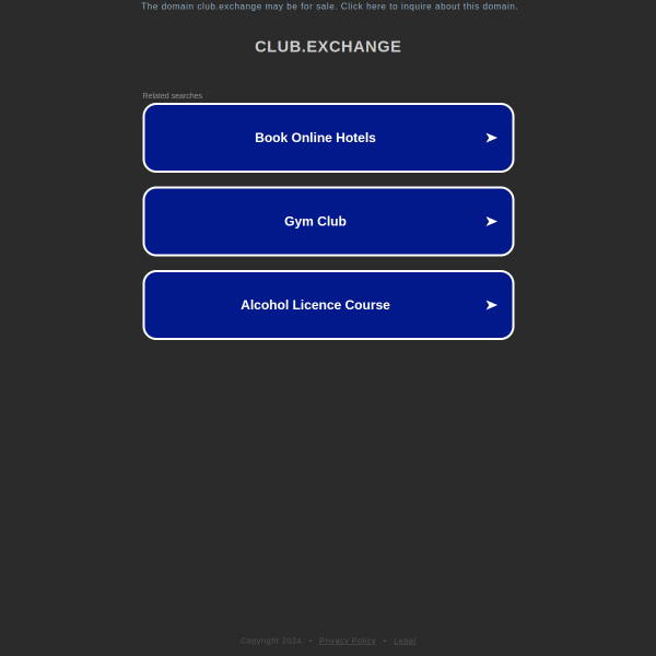  club.exchange screen