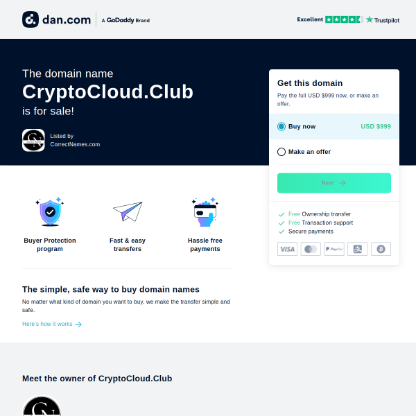  cryptocloud.club screen