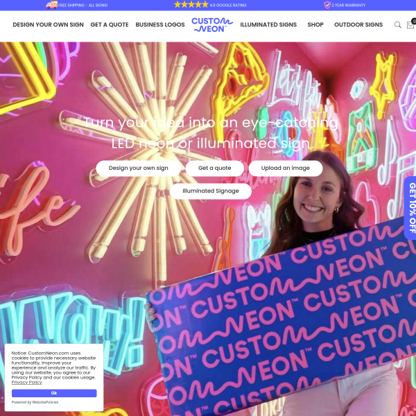 customneon.com thumbnail