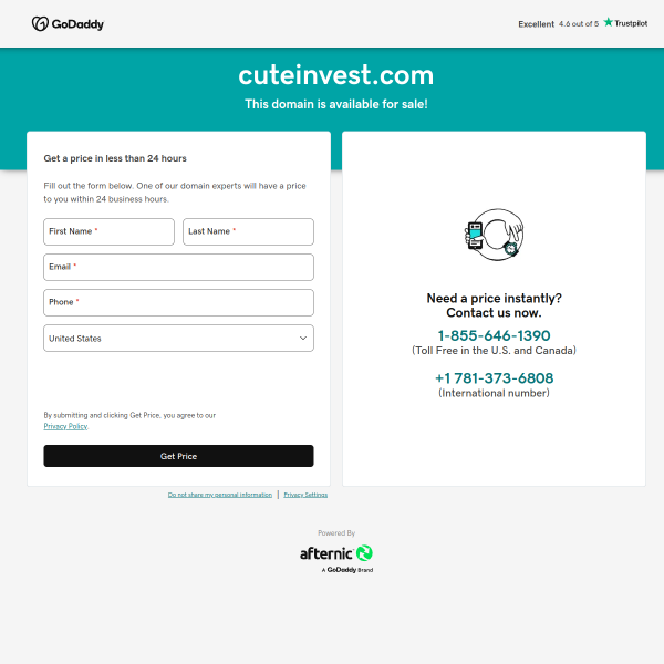  cuteinvest.com screen