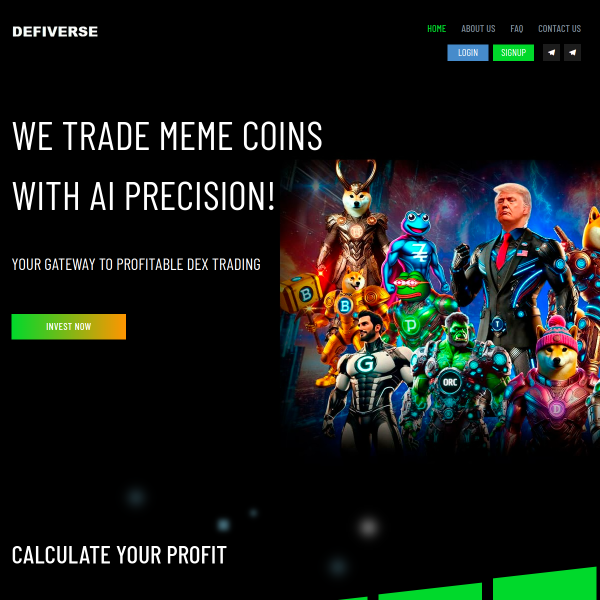 Defiverse.biz screenshot