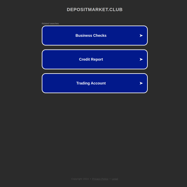  depositmarket.club screen
