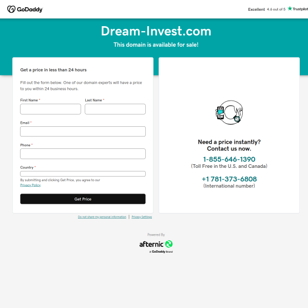  dream-invest.com screen