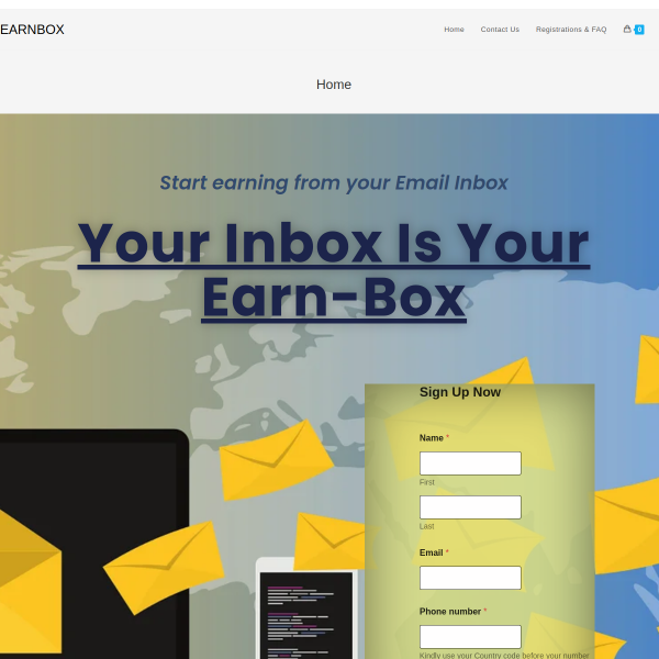  earn-box.com screen