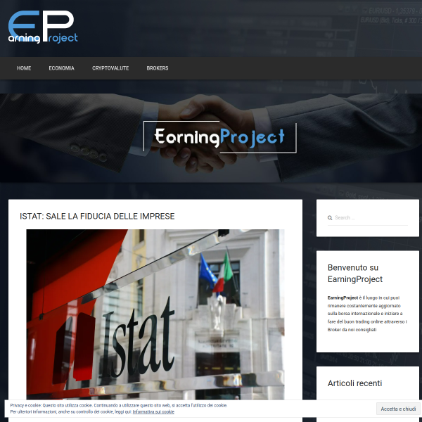  earningproject.com screen