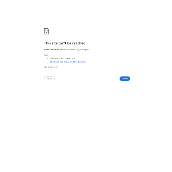  effectivefunds.com screen