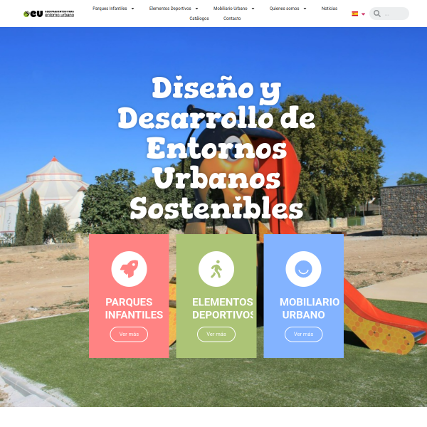 Vista mini Web: https://entornourbano.com/es/