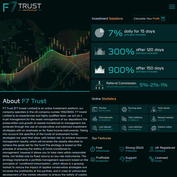  f7trust.com screen