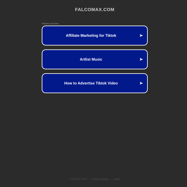  falcomax.com screen