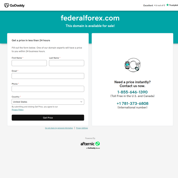  federalforex.com screen