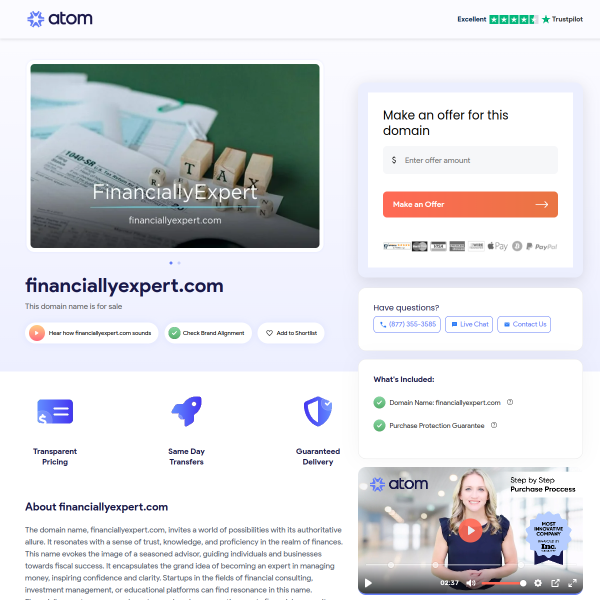  financiallyexpert.com screen