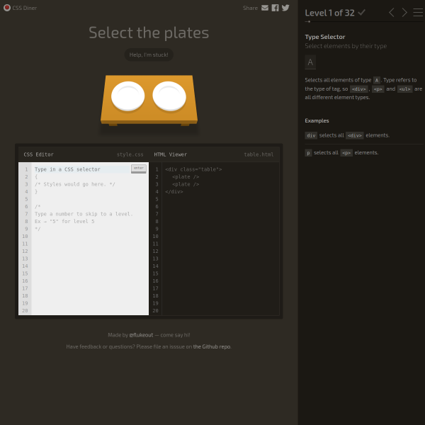 CSS Diner
