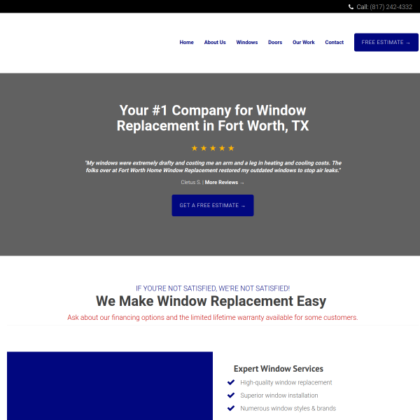Read more about: Window Replacement Fort Worth TX