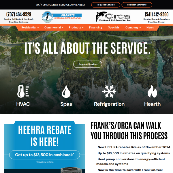 Gold Beach Refrigeration and Heating