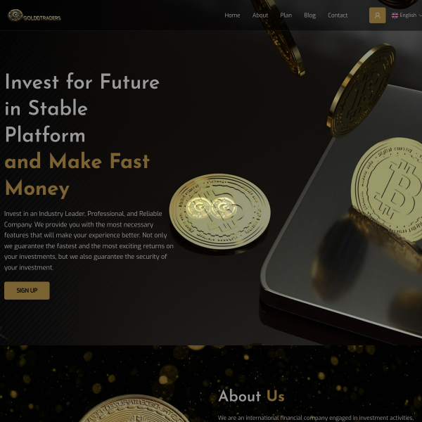  goldentraders.site screen