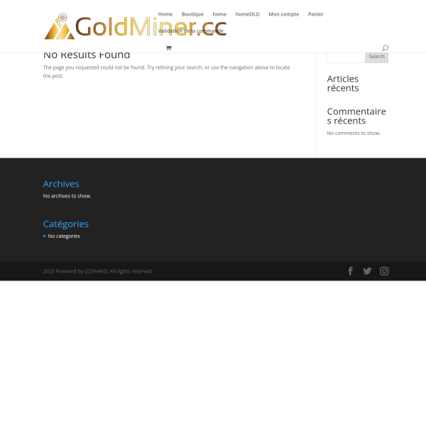  goldminer.cc screen