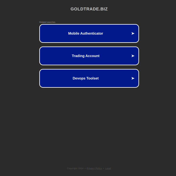  goldtrade.biz screen