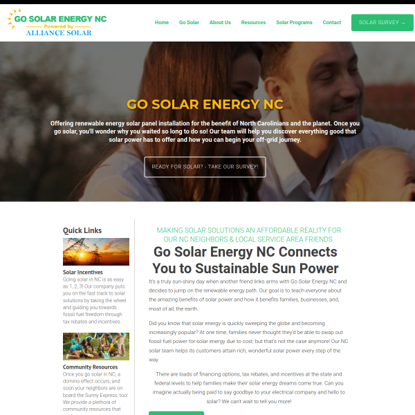 Read more about: Go Solar NC
