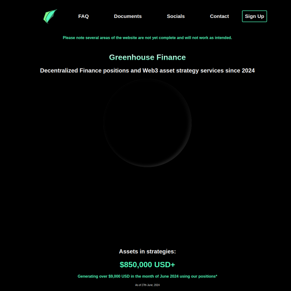  greenhouse.finance screen