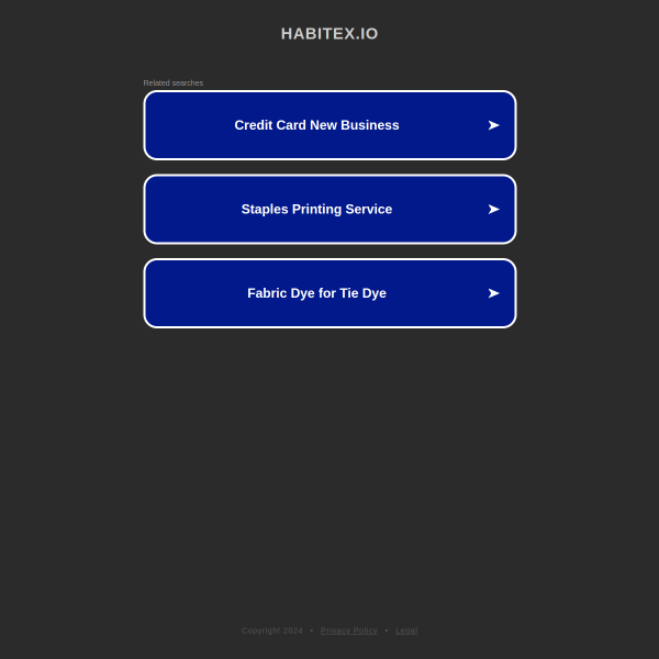  habitex.io screen