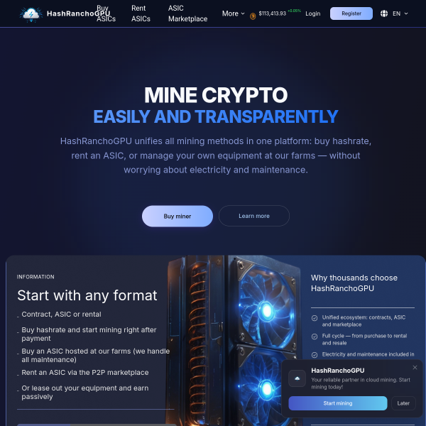  hashranchogpu.com screen