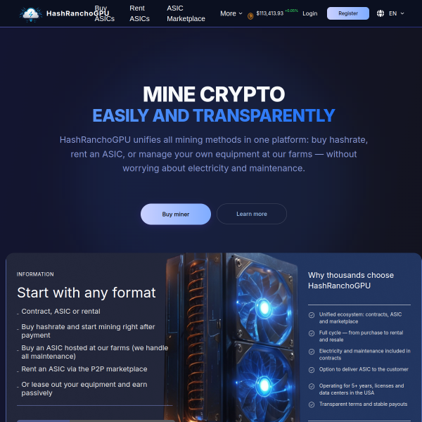 Hashranchogpu screenshot