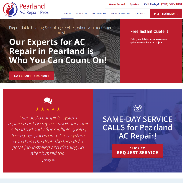 Read more about: AC Repair Pearland