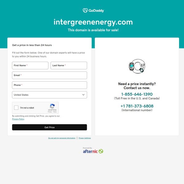  intergreenenergy.com screen