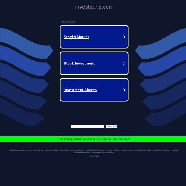  investband.com screen