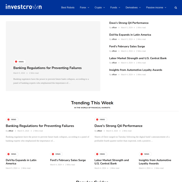  investcrown.com screen