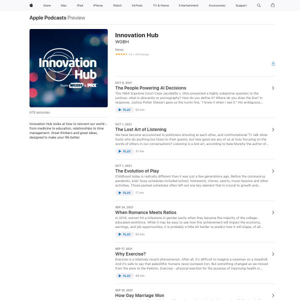 Innovation Hub by WGBH on Apple Podcasts