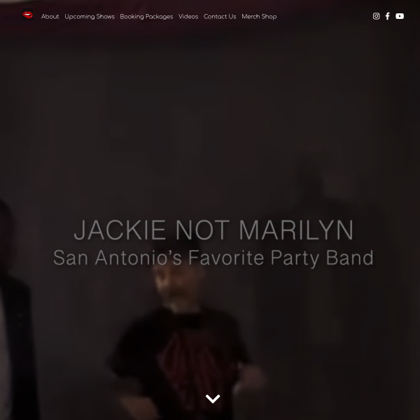 Jackie Not Marilyn website