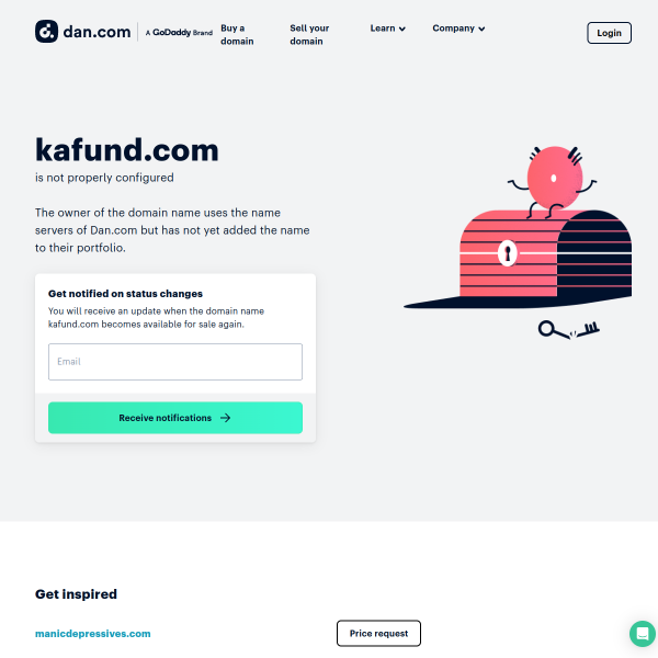  kafund.com screen