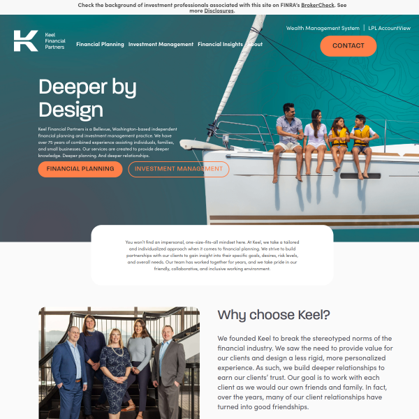  keelfinance.com screen