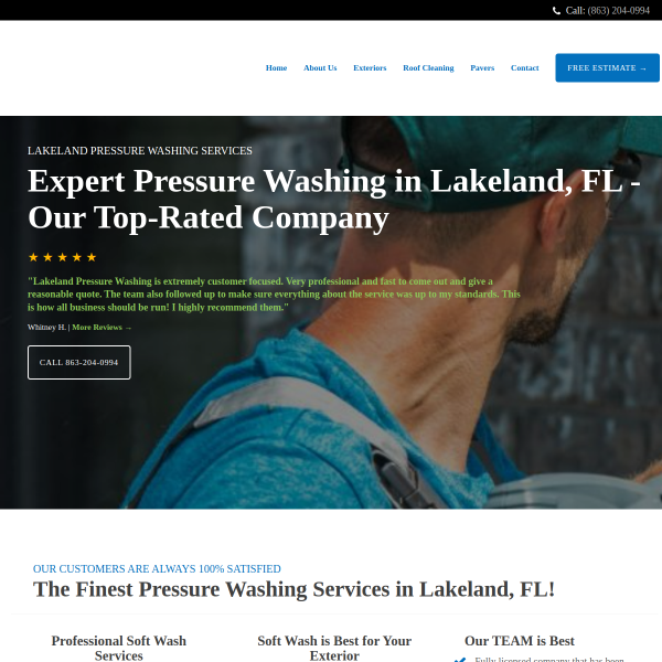 Read more about: lakelandpressurewashingservices.com