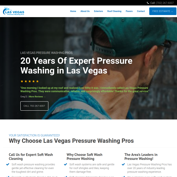 Read more about: Pressure Washer Service Las Vegas
