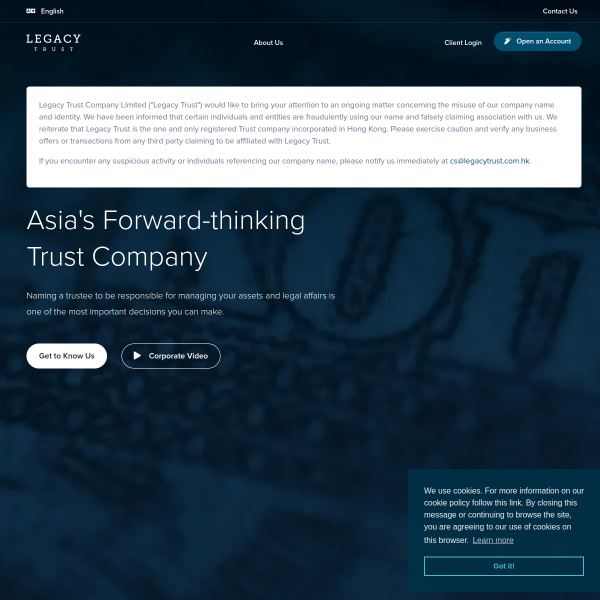  legacy-trust.com screen