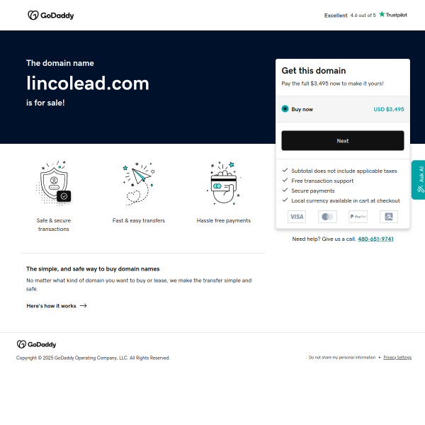 Lincolead screenshot