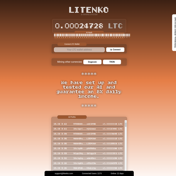  litenko.com screen