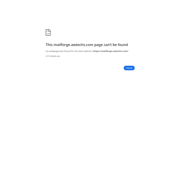 Mailforge screenshot