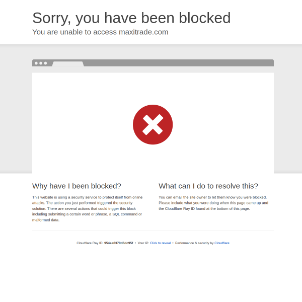  maxitrade.com screen